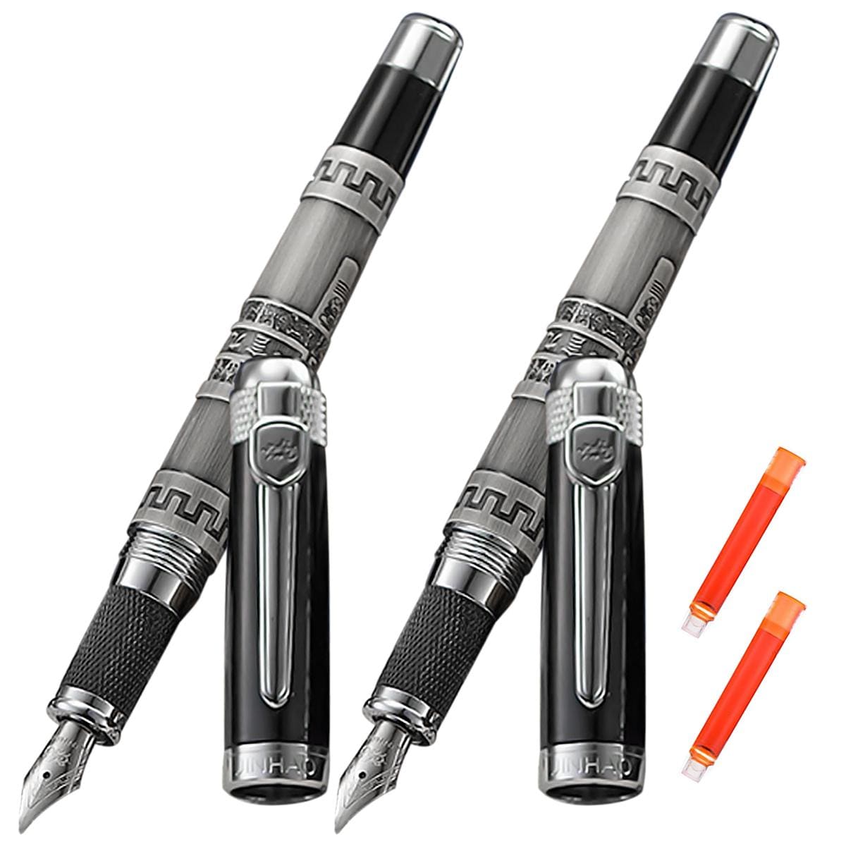 Bolígrafo High Mónaco Mxawe-014  2 Piezas Gris $1,044