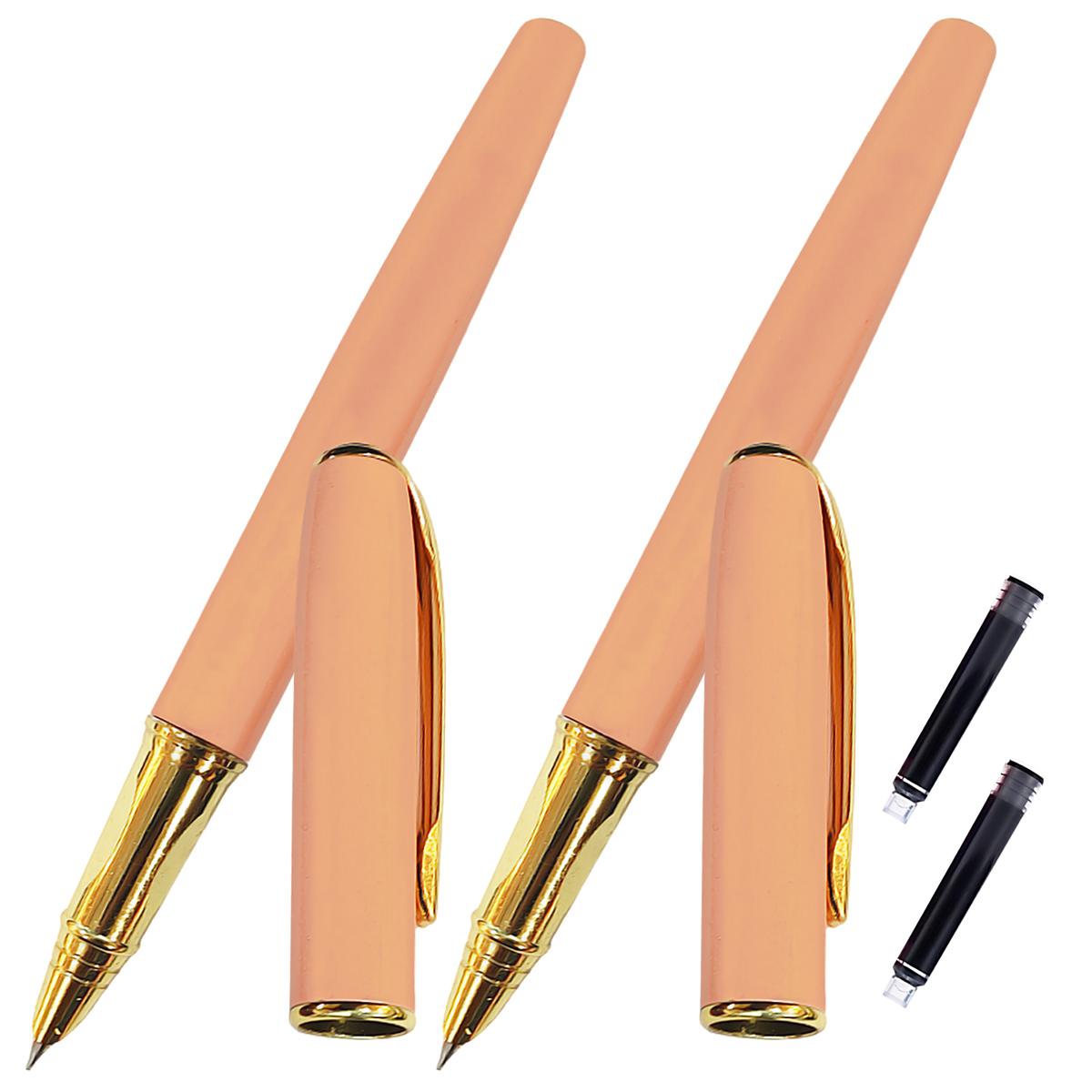 Pluma Fuente High Mónaco Rosa  2piezas