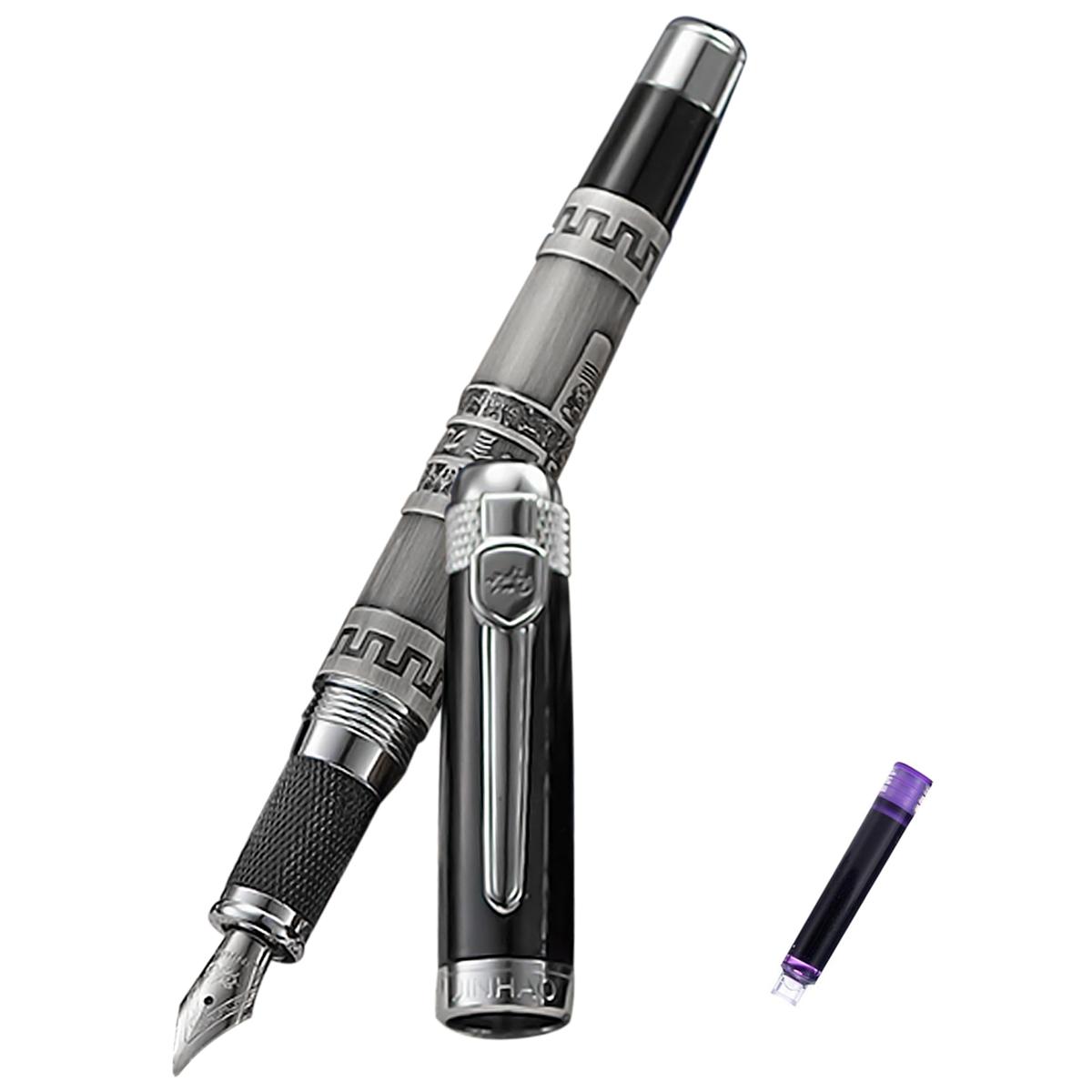 Foto 2 | Pluma High Monaco Gris Acero Inoxidable