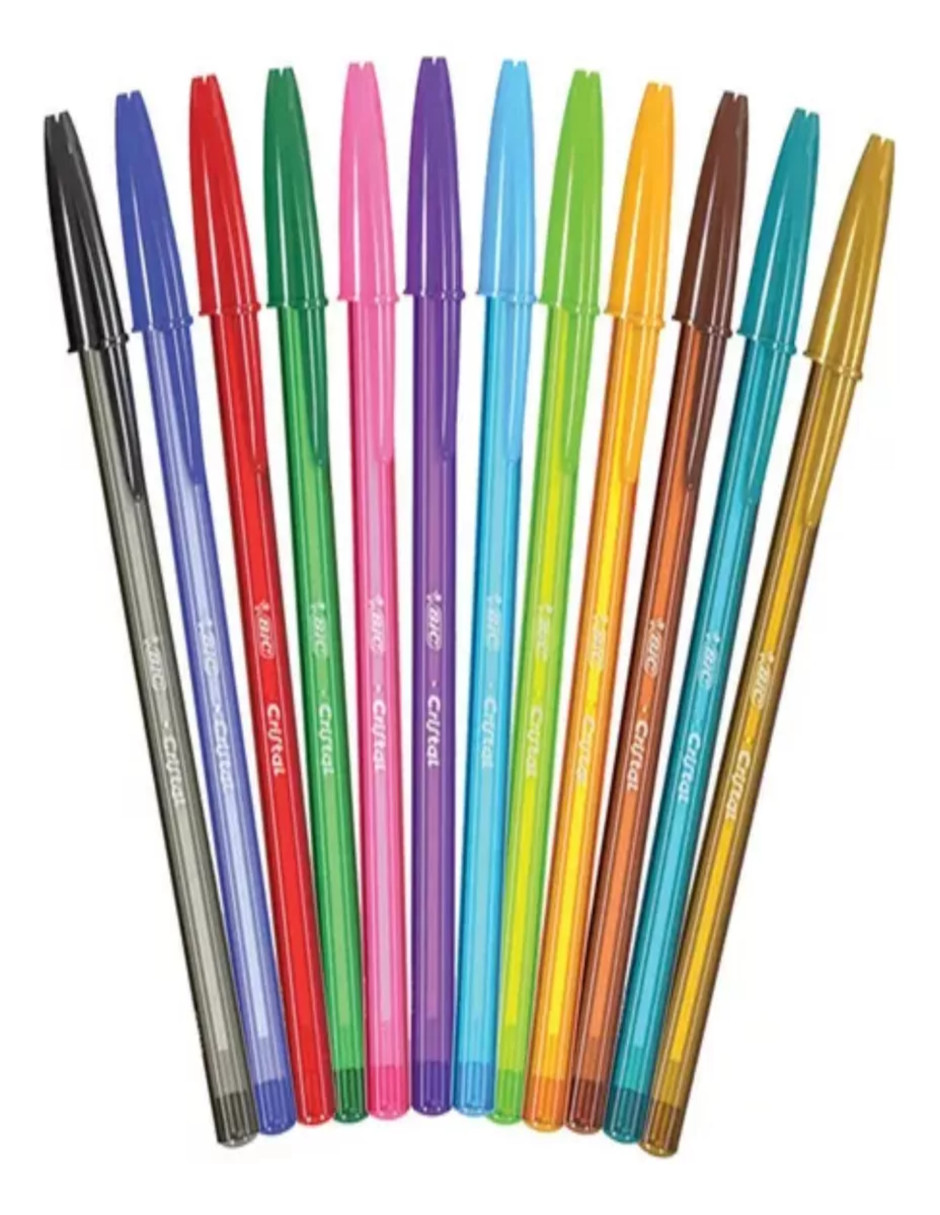 Foto 3 pulgar | Plumas Bic Cristal 10 Piezas