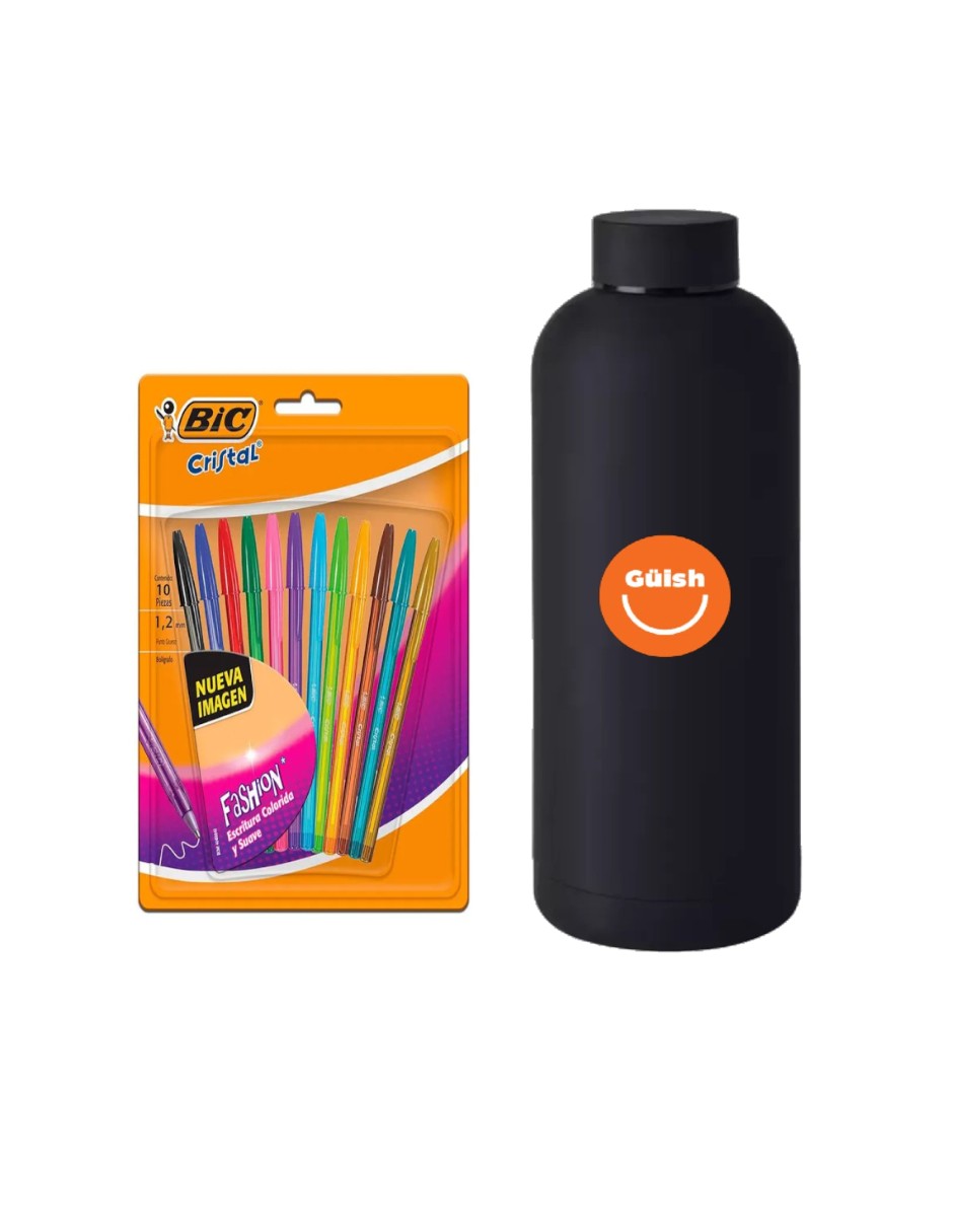 Foto 4 | Plumas Bic Cristal 10 Piezas