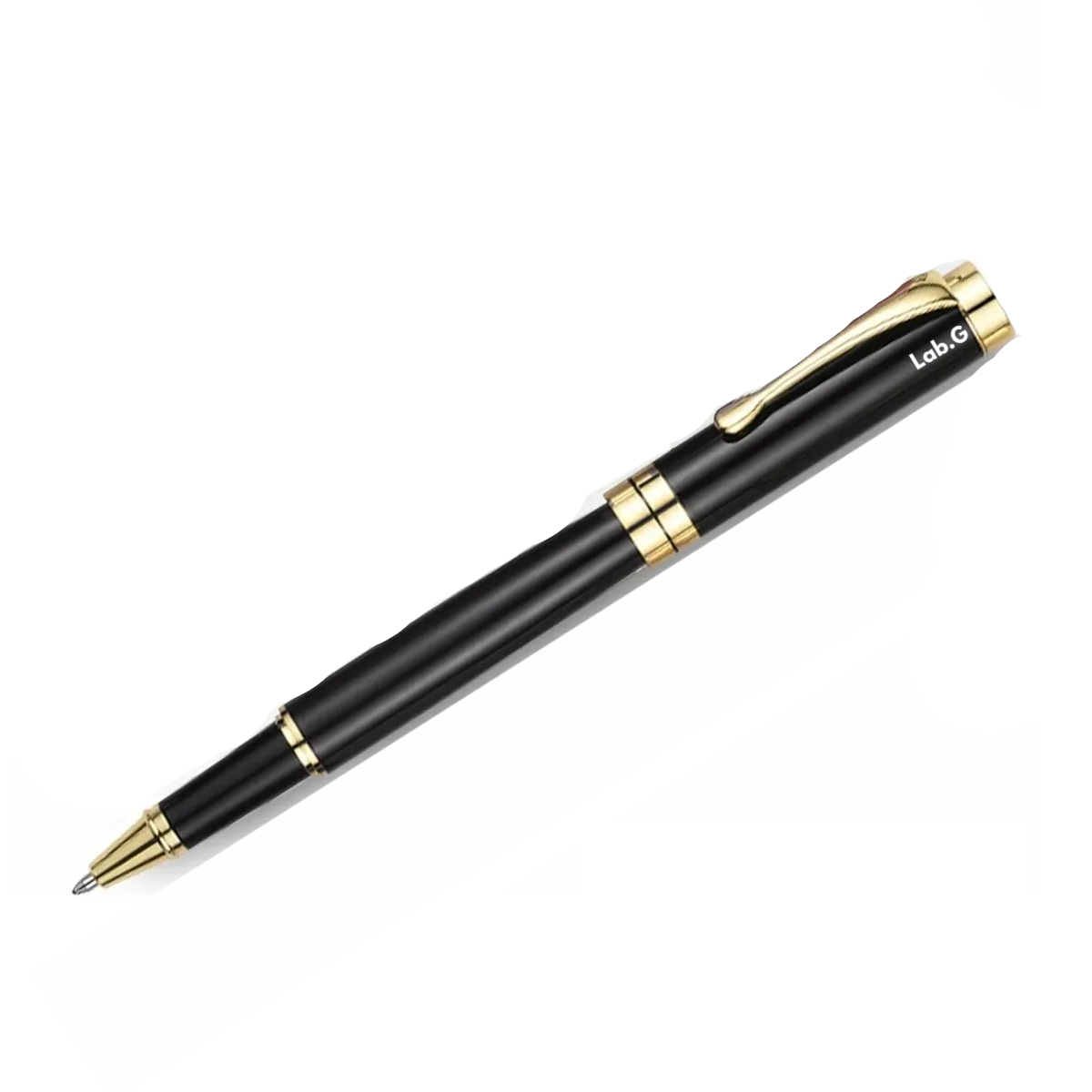 Foto 1 | Pluma Parker De Acero Con Recambio Y Caja De Regalo Lab.g Negro