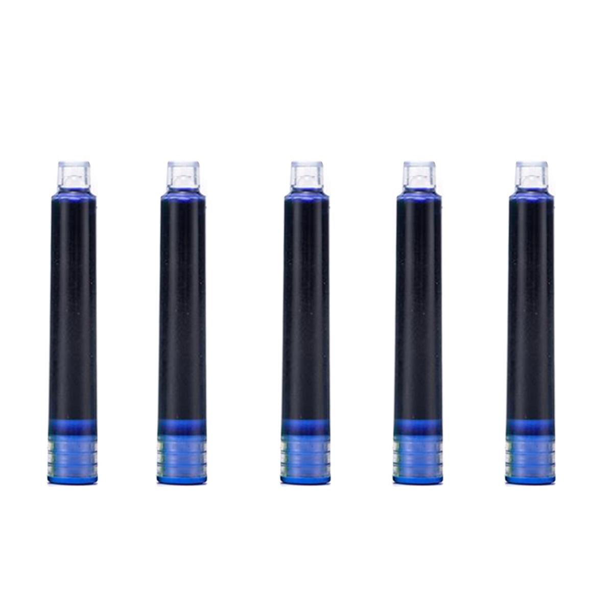 Foto 1 | Repuestos de Cartuchos para Pluma High Monaco Mxrtr-023 Azul Marino 5 Piezas