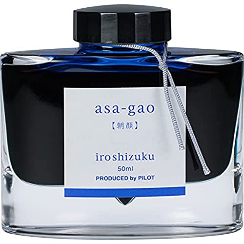 Foto 2 pulgar | Tinta para Pluma Estilográfica Pilot Iroshizuku Asa-Gao Morning Blue 50 ml - Venta Internacional