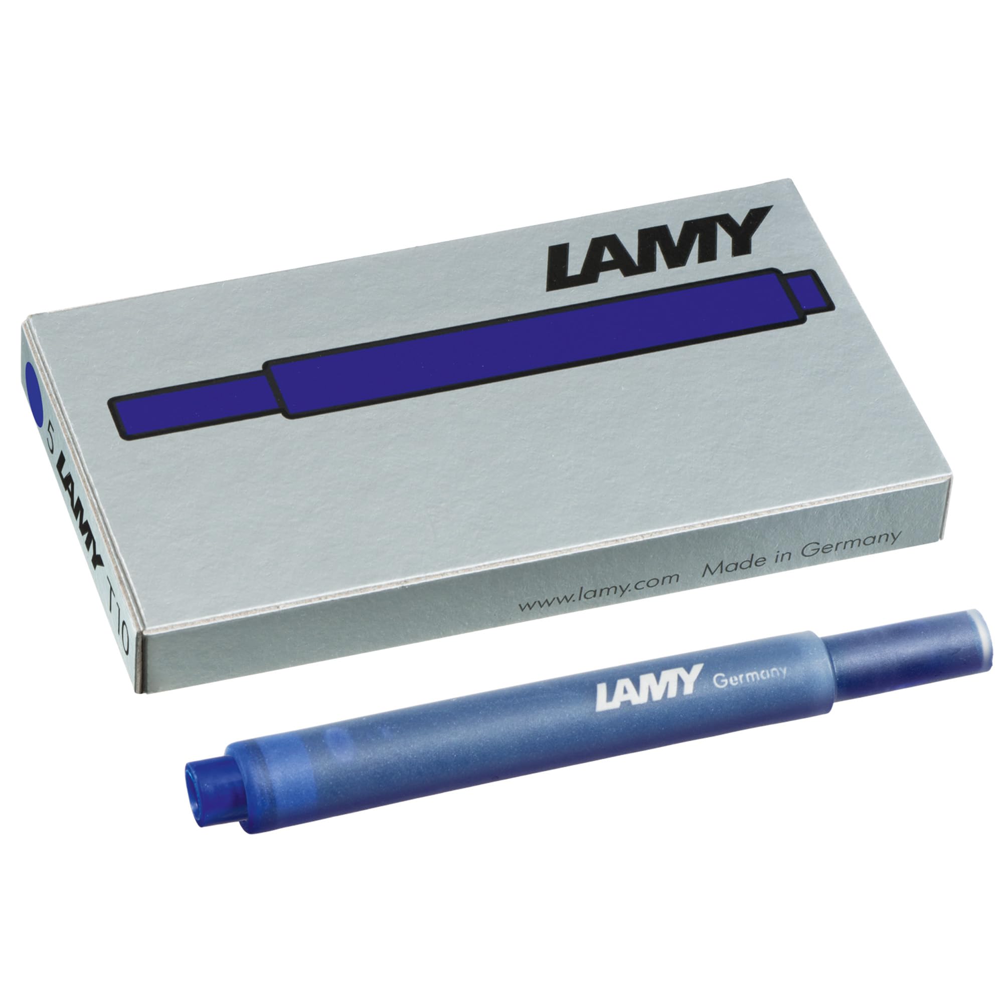 Foto 2 pulgar | Cartuchos De Tinta Lamy T10 Blue De 5 Ml (1 Paquete Con 5 Cartuchos) - Venta Internacional.
