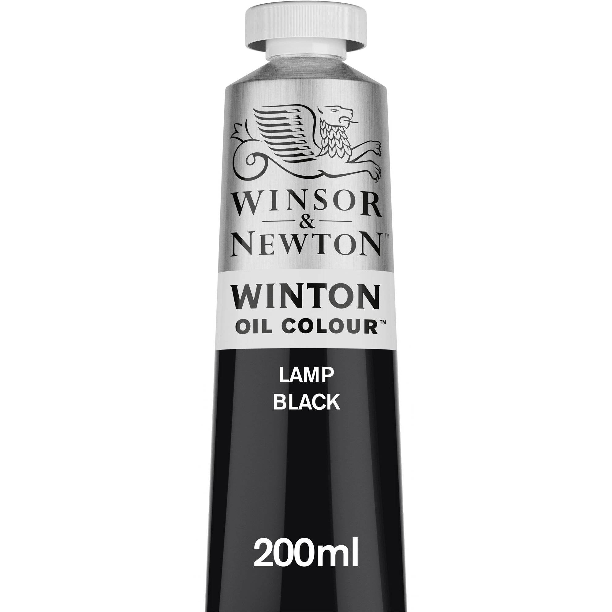 Pintura al óleo Winton Series 1 #337 Lamp Black 200ml Winsor & Newton