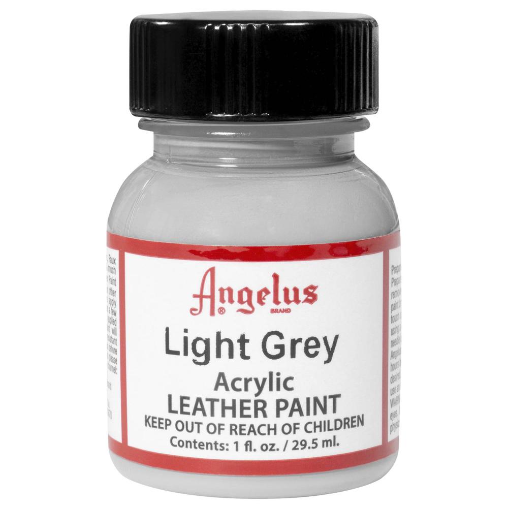 Foto 2 pulgar | Pintura Angelus para Cuero Light Grey 29.5ml