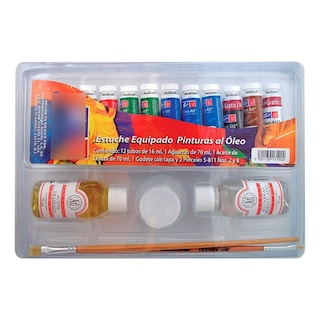 Foto 1 | Pintura Óleo Atl T-4 M-4 Caja/12 Tubos 16 ml C/U + Accesorios