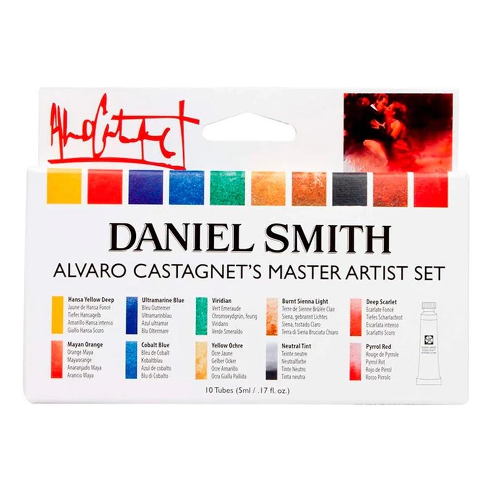 Foto 1 | Acuarela Daniel Smith Alvaro Castagnet Master 10 Piezas