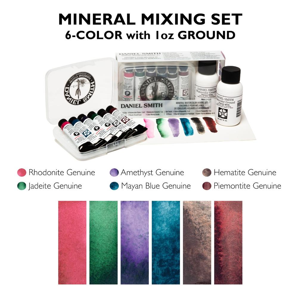 Foto 3 pulgar | Set Minerals Mixing Tbs Acrylic Paint Daniel Smith 7 Piezas