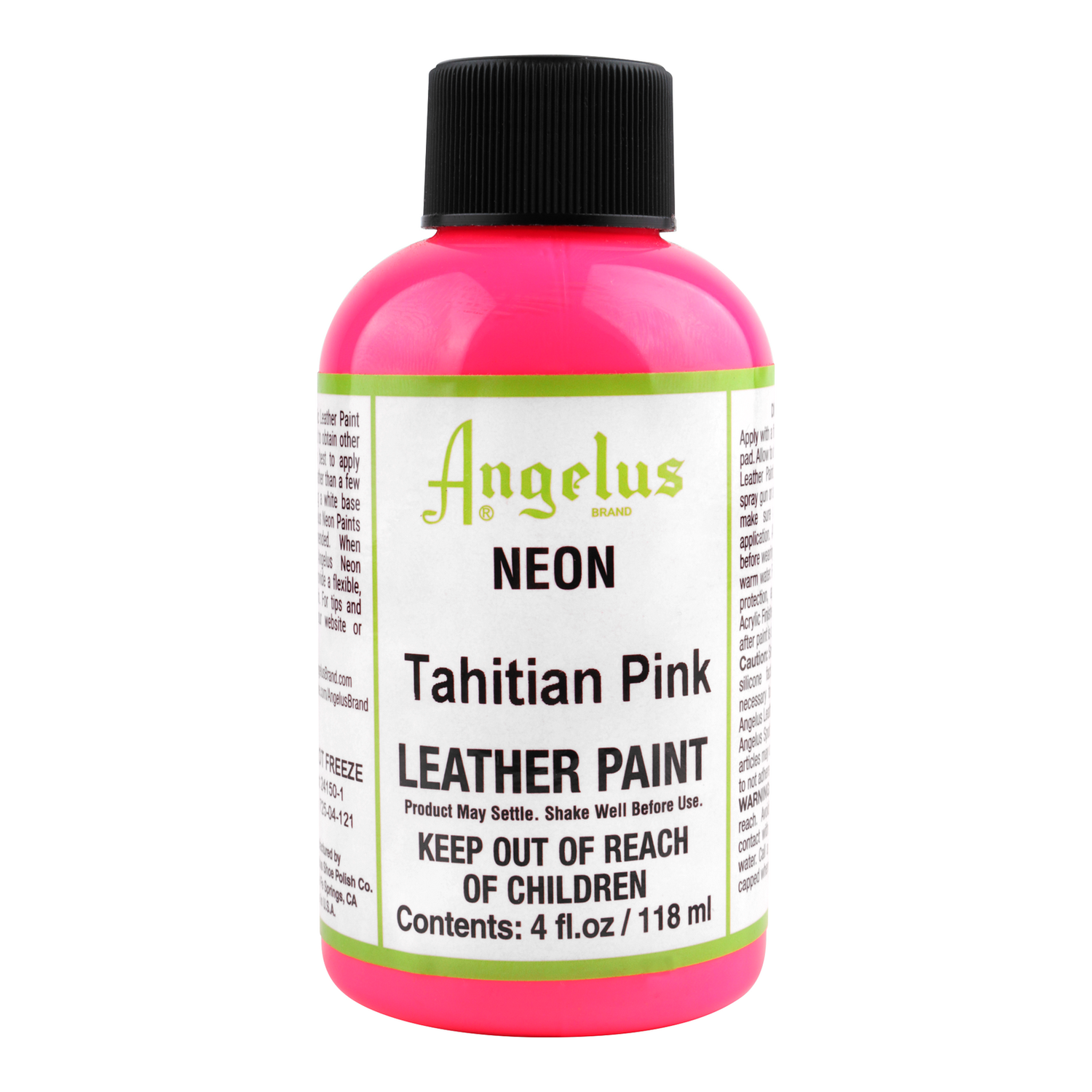 Foto 2 pulgar | Pintura Para Cuero Neon Tahitian Pink 118ml Angelus