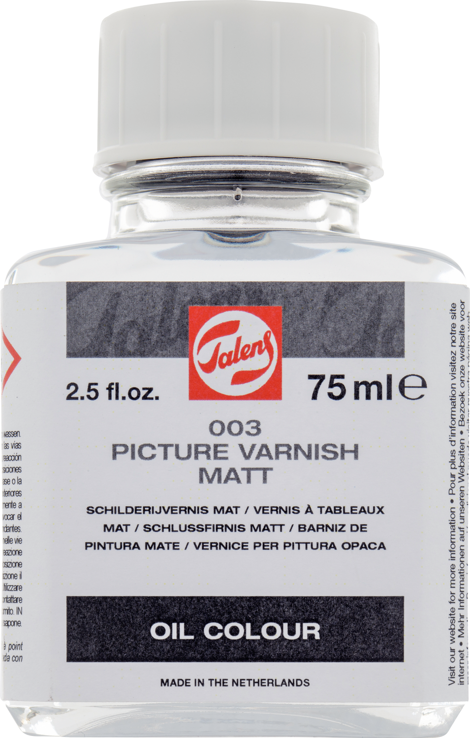 Foto 2 pulgar | Barniz De Pintura Mate 75 Ml #003 Royal Talens