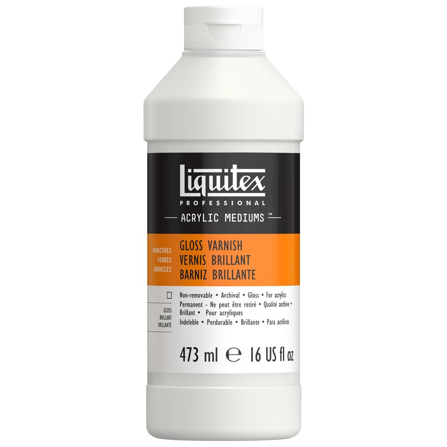 Foto 2 pulgar | Medio Barniz Brillante 473ml Liquitex