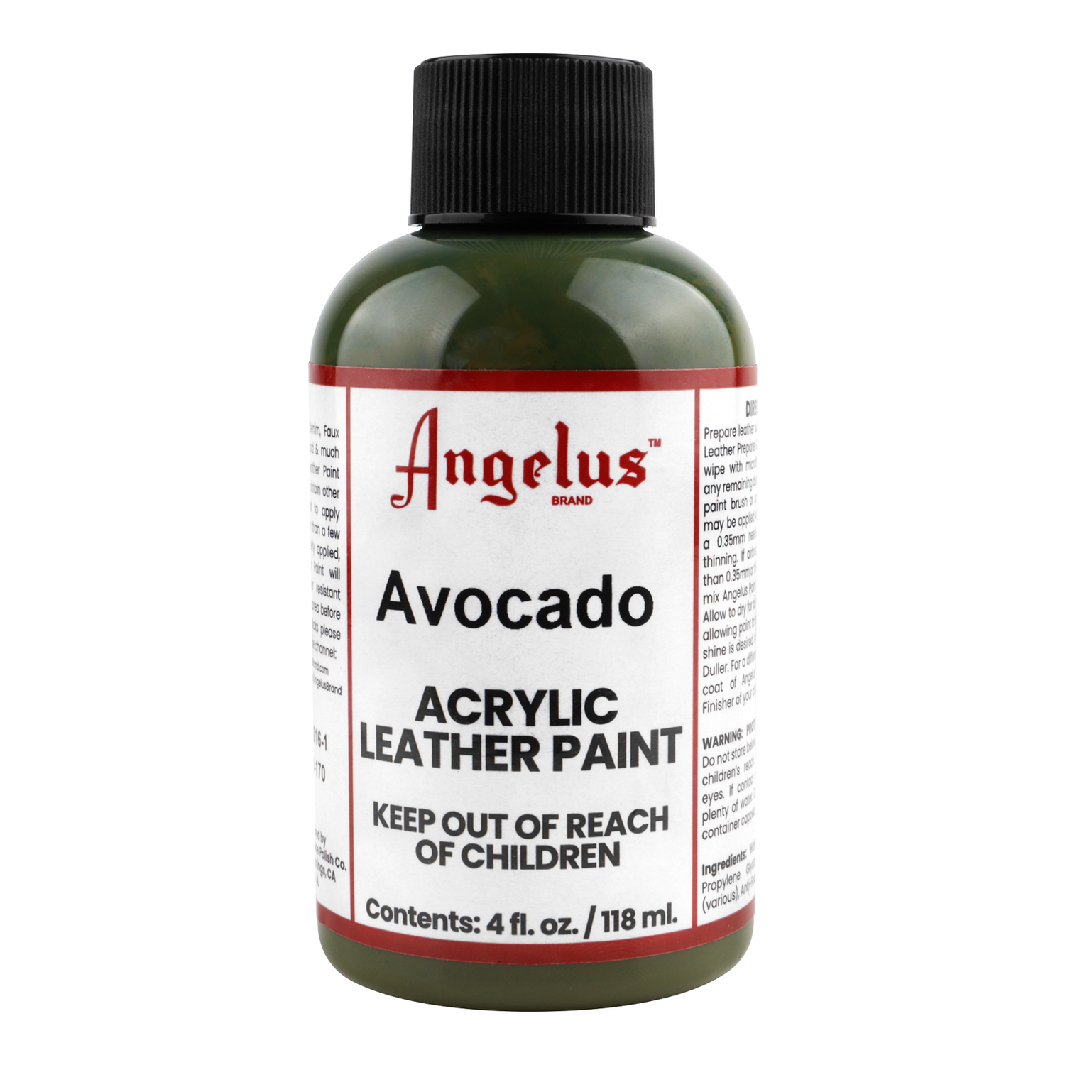 Foto 1 | Pintura Para Cuero Avocado Green 118ml Angelus