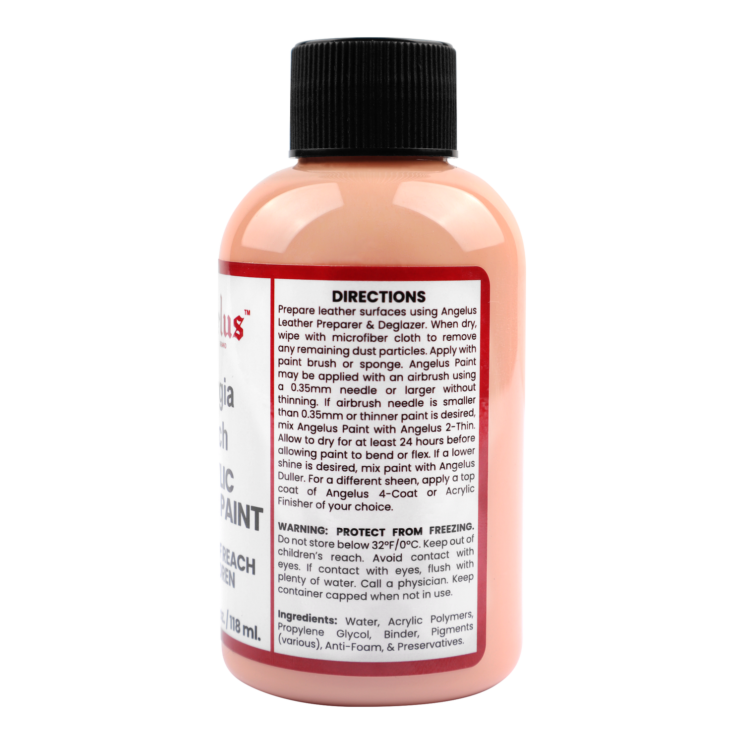Foto 2 | Pintura Para Cuero Georgia Peach 118ml Angelus