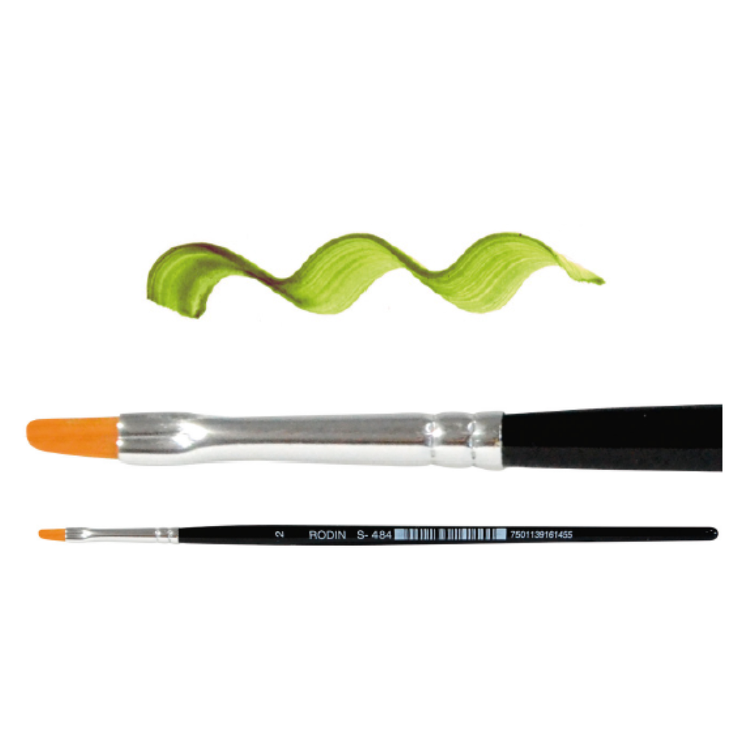 Pincel Mango Corto Serie-484 #12 Rodin