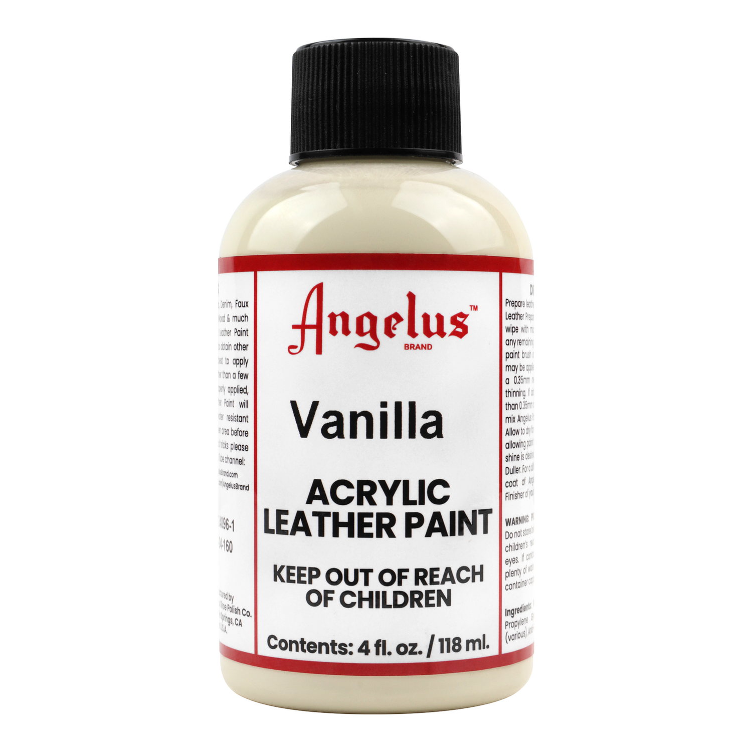 Foto 2 pulgar | Pintura Para Cuero Vanilla 118ml Angelus