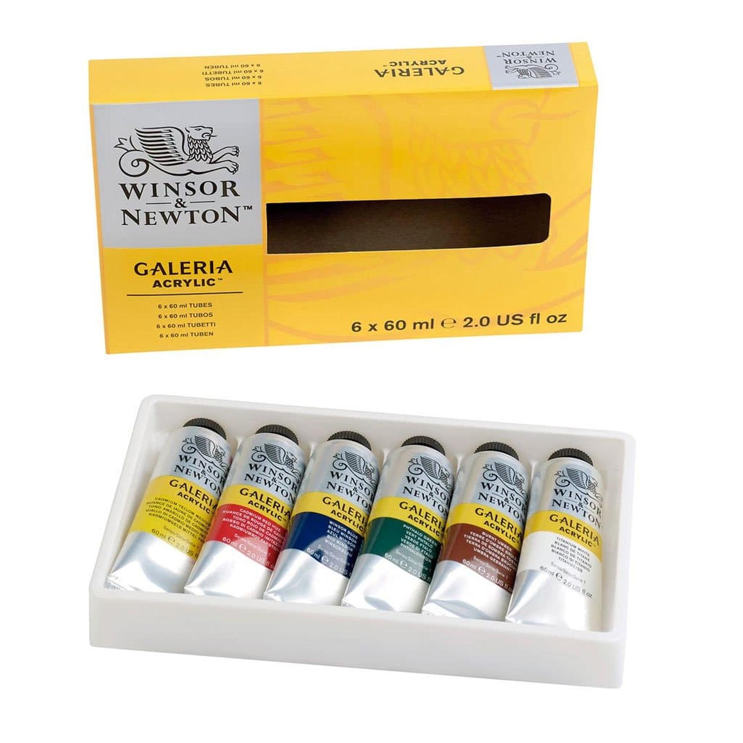 Foto 2 pulgar | Set Acrílico Con 6 Tubos De 60 Ml #516 Winsor & Newton