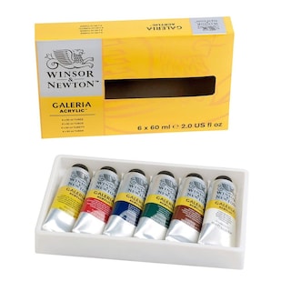 Foto 1 | Set Acrílico Con 6 Tubos De 60 Ml #516 Winsor & Newton