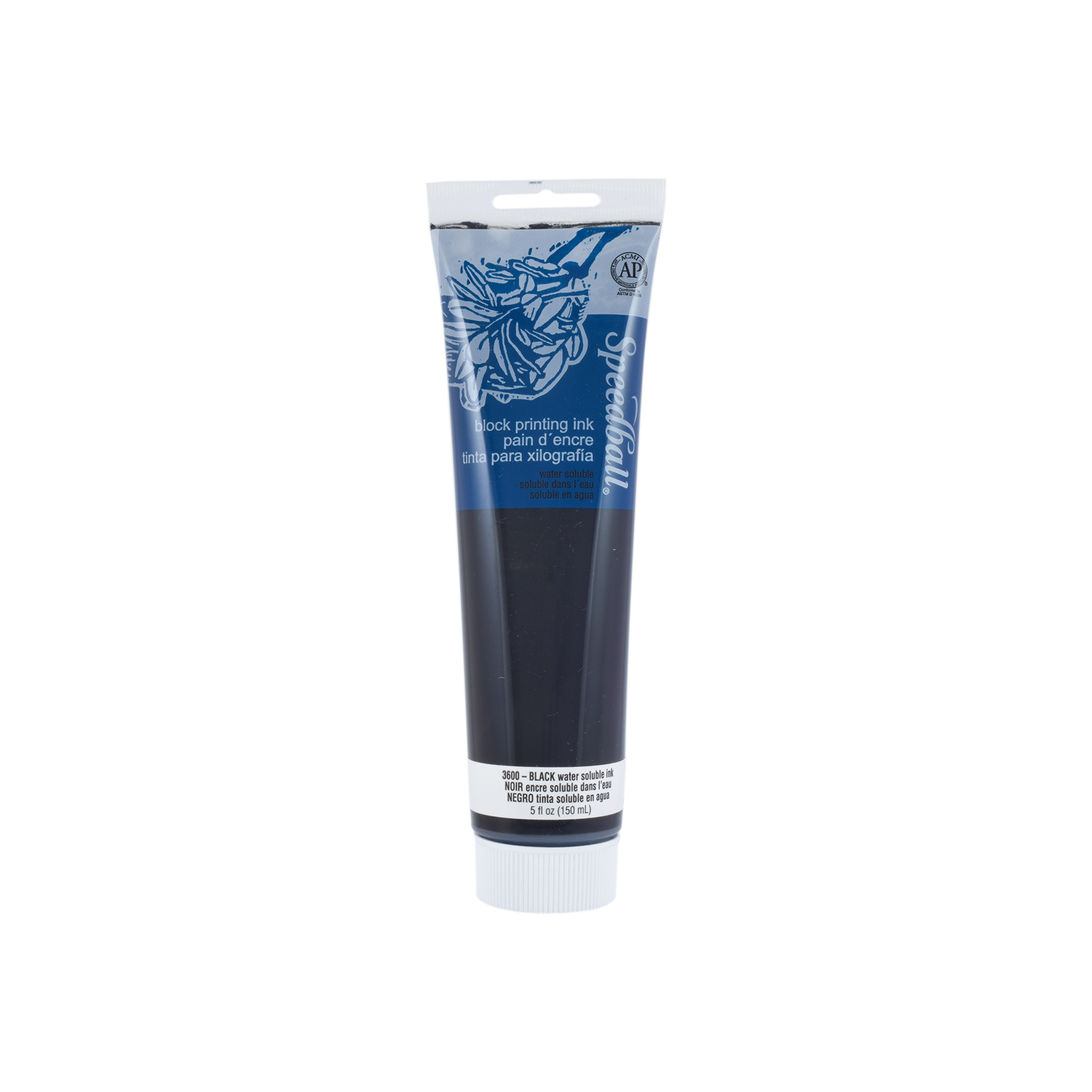 Foto 2 pulgar | Tinta Para Xilografia Soluble En Agua Black 150ml Speedball