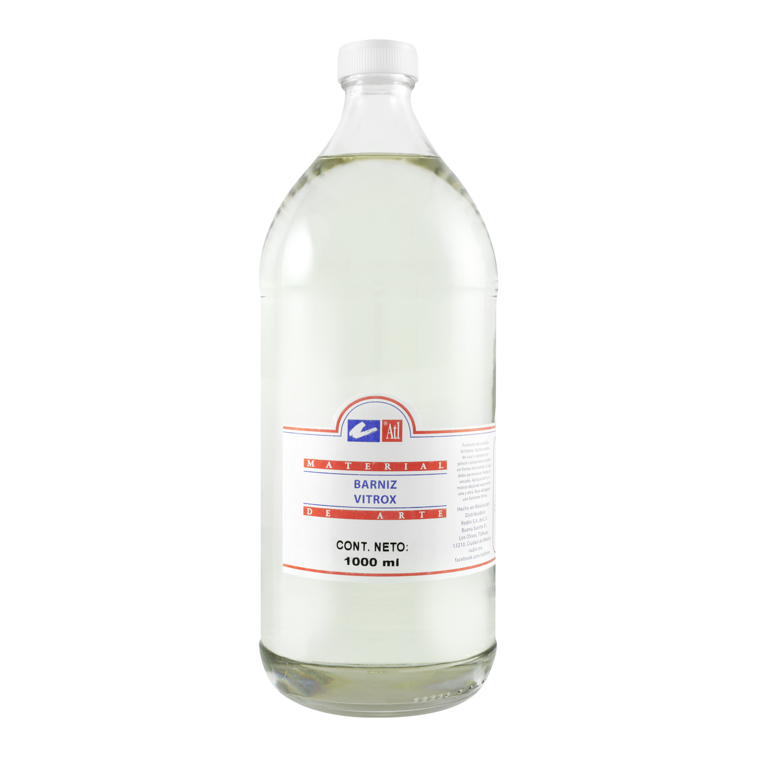 Frasco Barniz Vitrox 1 Lt Atl
