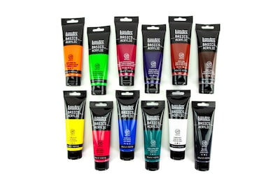 Foto 6 | Set De Pintura Acrilica Basics #3699376 12 Piezas Liquitex