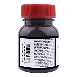 Foto 2 | Pintura Para Cuero Edición Coleccionista 29.5ml Maroon Angelus