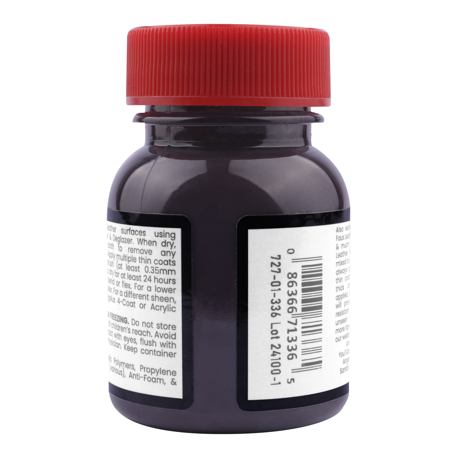 Foto 4 pulgar | Pintura Para Cuero Edición Coleccionista 29.5ml Maroon Angelus