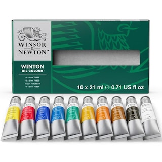 Foto 1 | Set De Oleo Winton C/10 Pz De 21ml Con Liquin Winsor & Newton