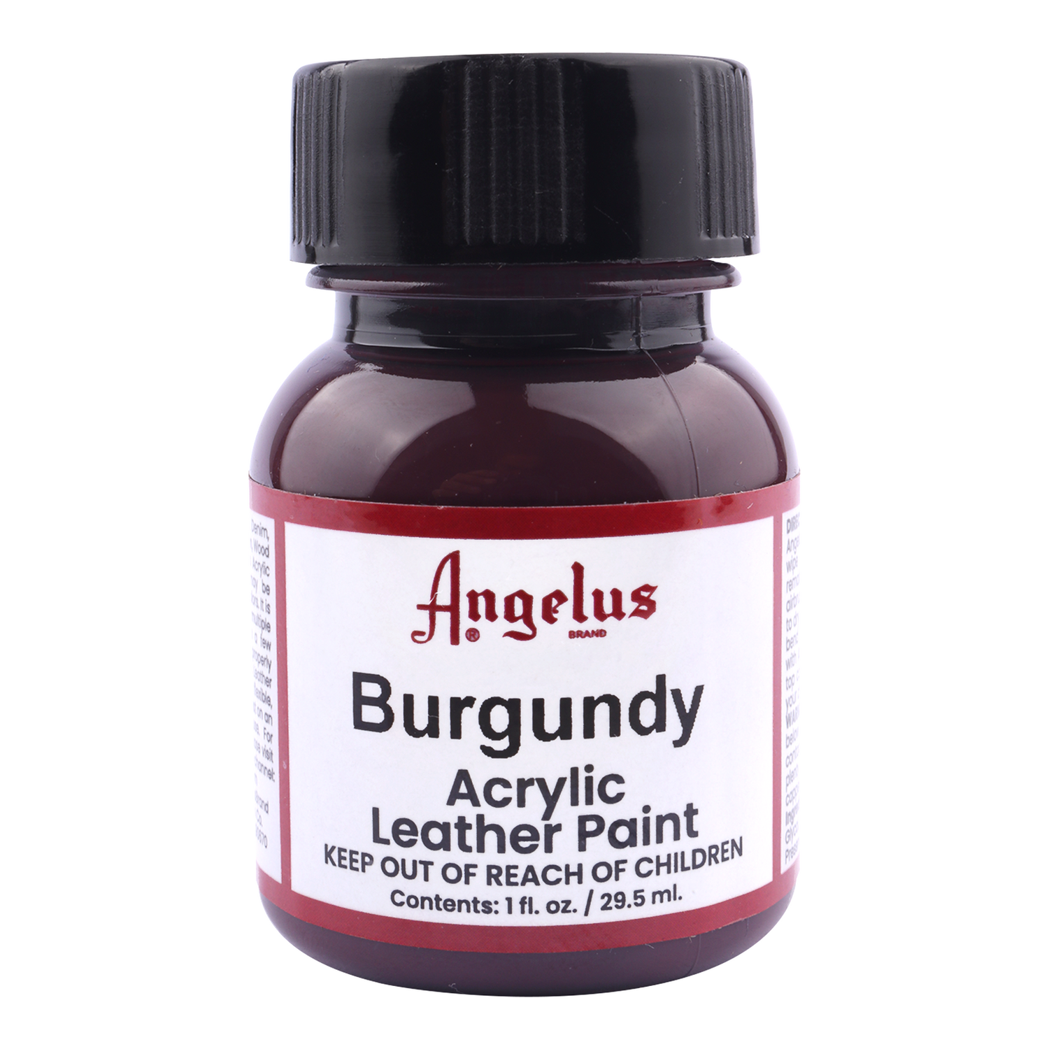 Foto 2 pulgar | Pintura Para Cuero Burgundy 29.5ml Angelus