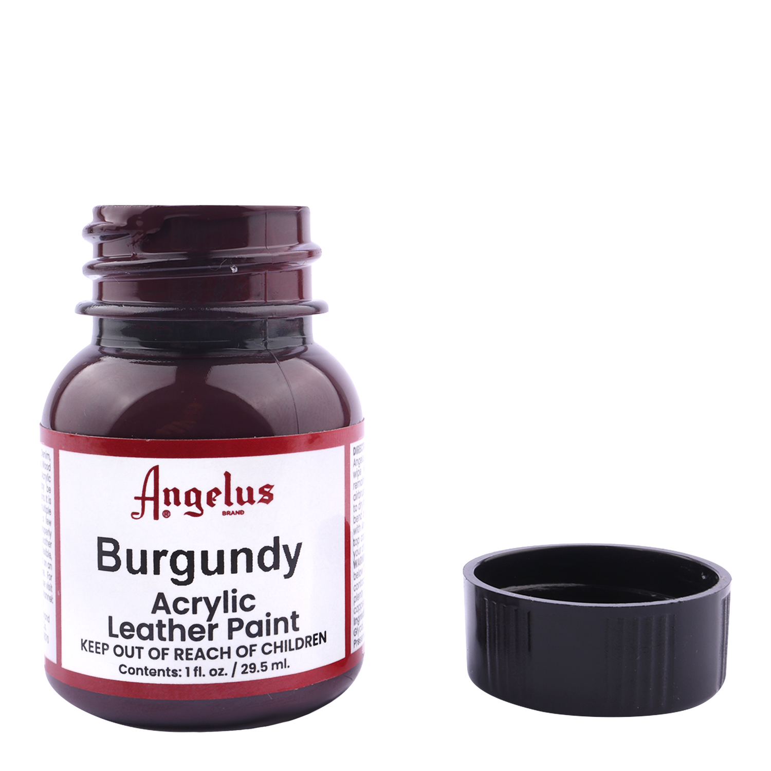 Foto 5 pulgar | Pintura Para Cuero Burgundy 29.5ml Angelus