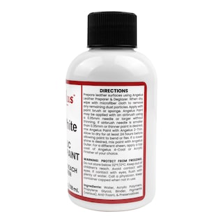 Foto 4 | Pintura Para Cuero Flat White 118ml Angelus