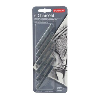 Foto 1 | Estuche Con 6 Barras De Carbón Comprimido No. 35996 Derwent