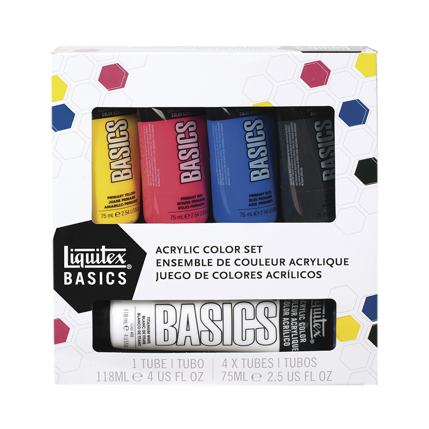 Foto 4 pulgar | Set Basico De Acrilico 118ml #9301 Basics Liquitex