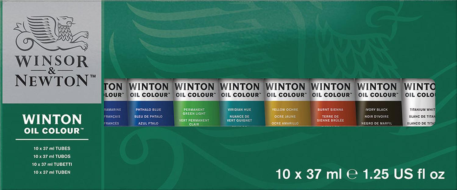 Foto 2 | Juego De Oleo Winton 10 Piezas Winsor & Newton