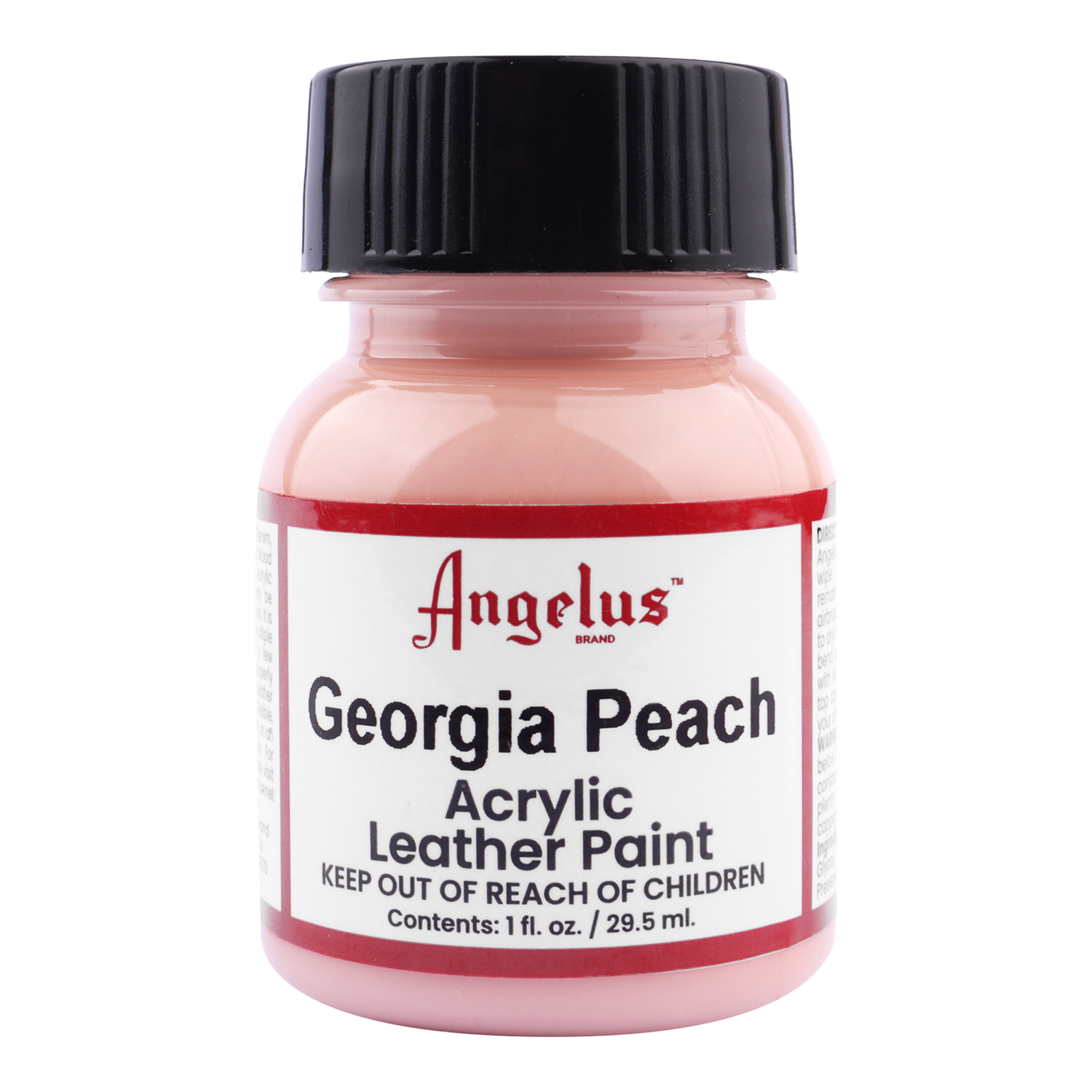 Foto 2 pulgar | Pintura Para Cuero Georgia Peach 29.5ml Angelus