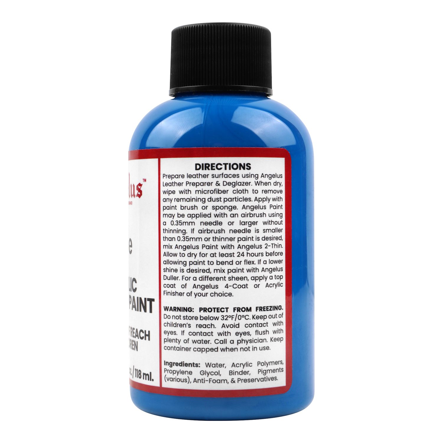 Foto 2 | Pintura Para Cuero Blue 118ml Angelus