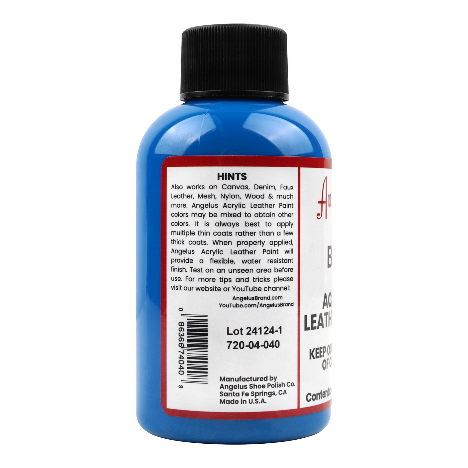Foto 3 | Pintura Para Cuero Blue 118ml Angelus