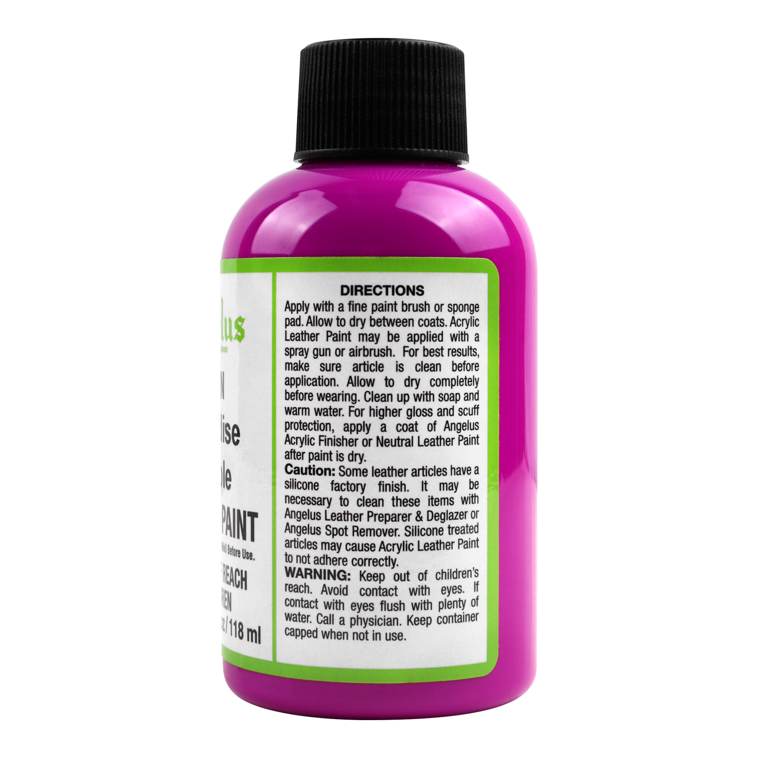 Foto 3 pulgar | Pintura Para Cuero Neon Paradise Purple 118ml Angelus