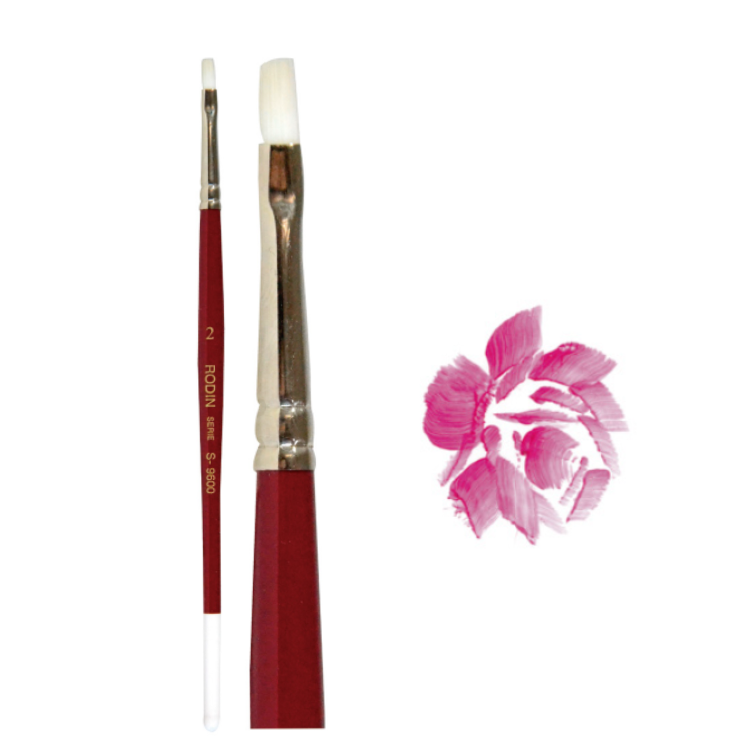 Foto 2 pulgar | Pincel Plano S-9600 #7 Rodin