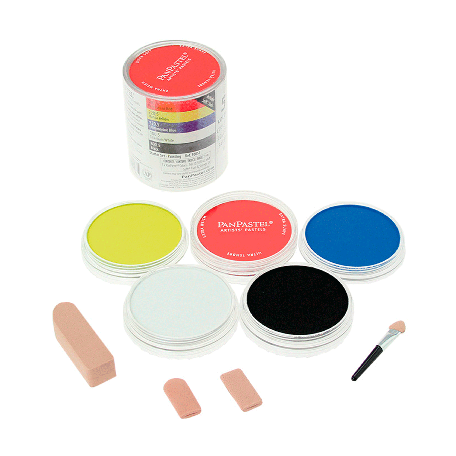 Foto 1 | Set Iniciación Básicos Con 5 Colores Panpastel