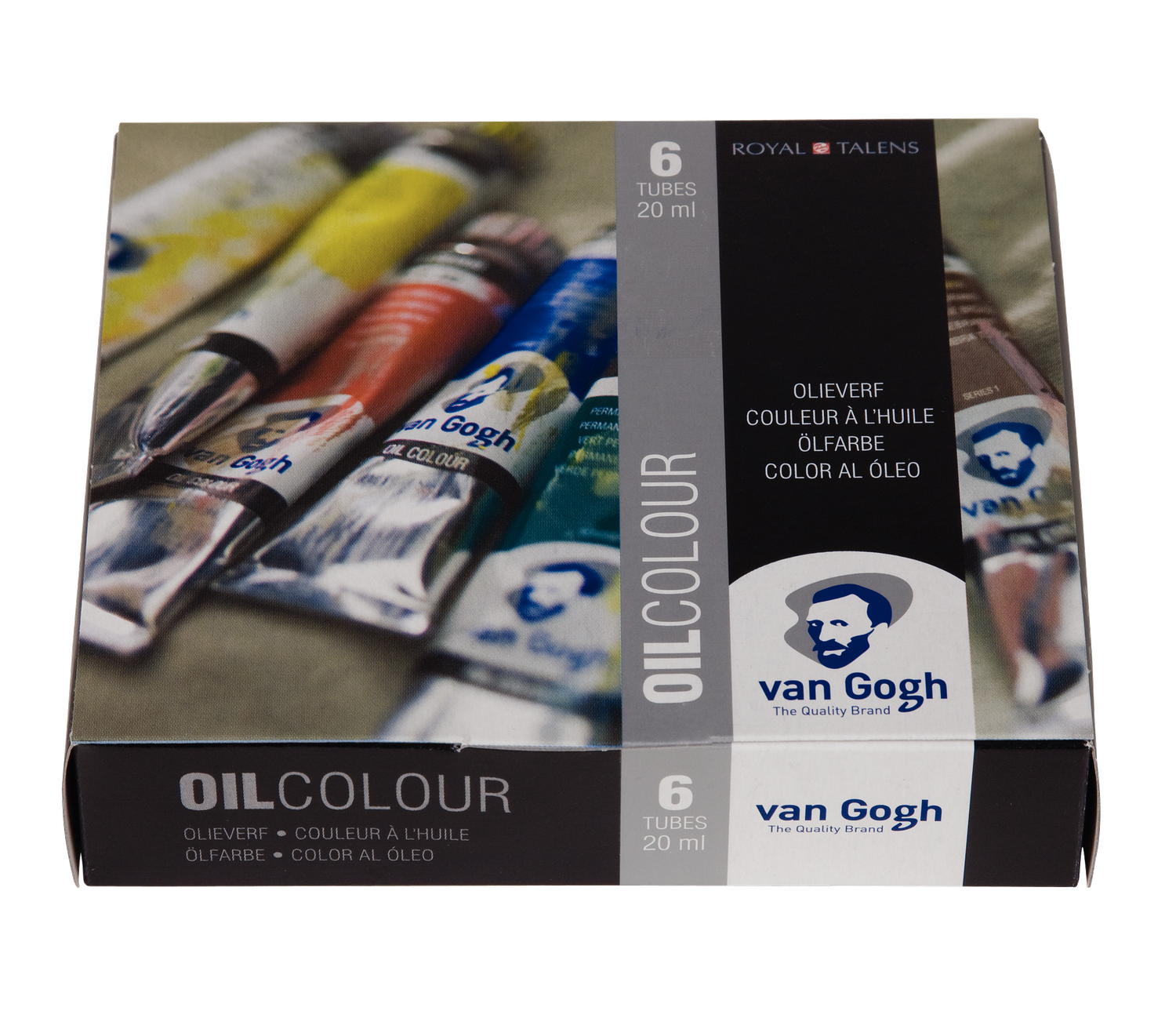 Foto 4 pulgar | Set Iniciación Óleo Con 6 Colores 20 Ml Royal Talens