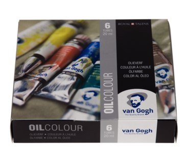 Foto 3 | Set Iniciación Óleo Con 6 Colores 20 Ml Royal Talens