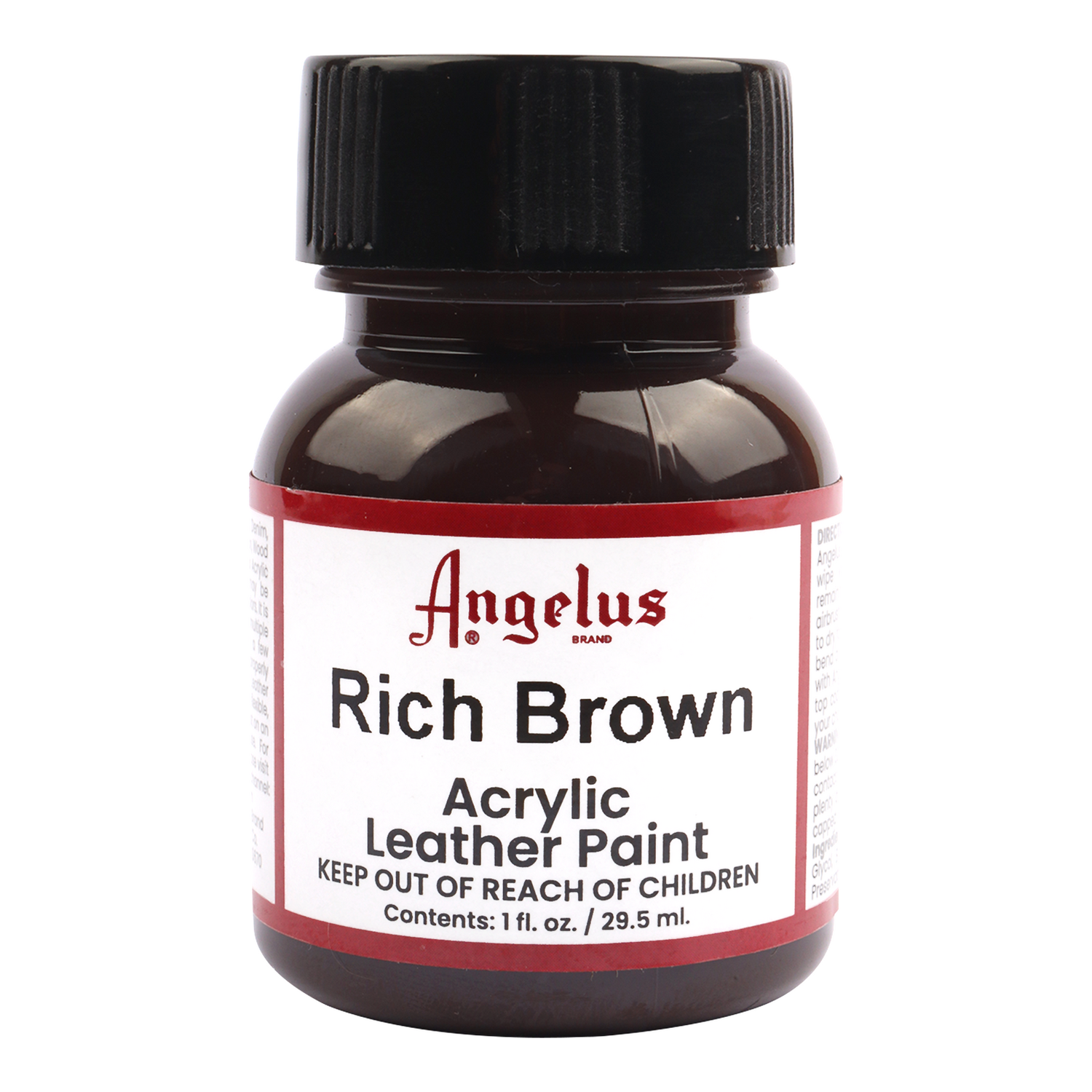 Foto 2 pulgar | Pintura Para Cuero Rich Brown 29.5ml Angelus