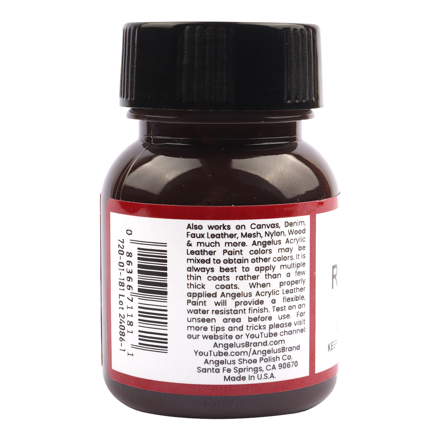 Foto 2 | Pintura Para Cuero Rich Brown 29.5ml Angelus