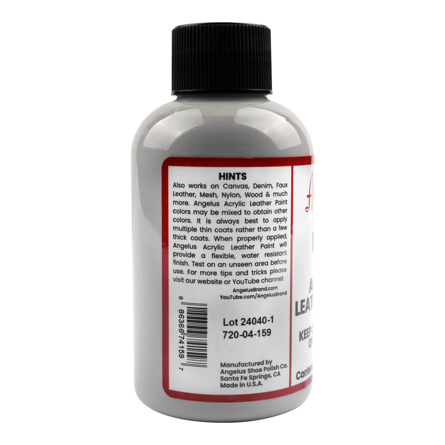 Foto 4 pulgar | Pintura Para Cuero Mist 118ml Angelus