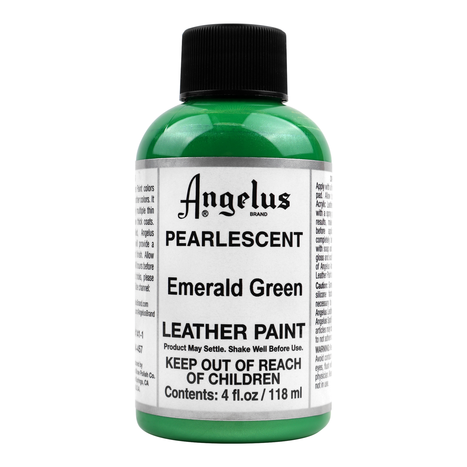Foto 2 pulgar | Pintura Para Cuero Pearlescent Emerald Green 118ml Angelus