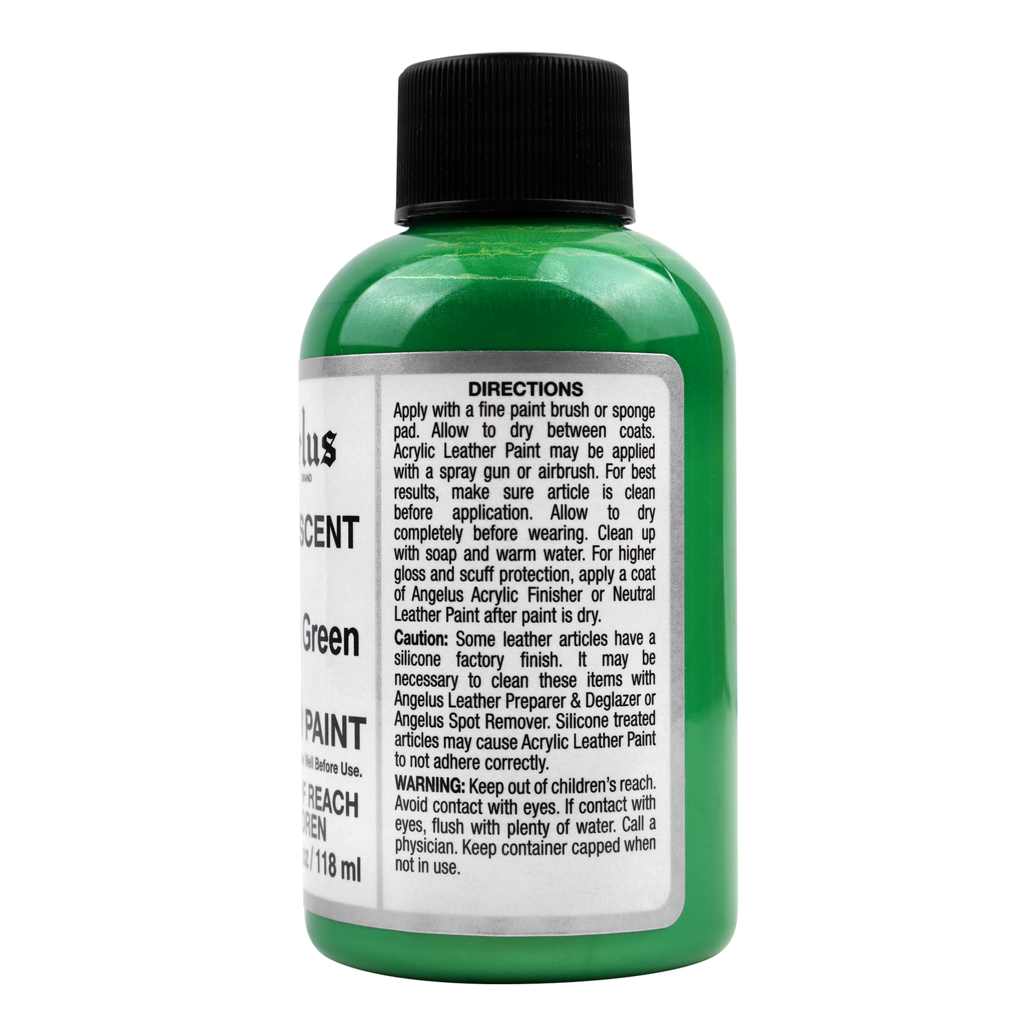 Foto 3 pulgar | Pintura Para Cuero Pearlescent Emerald Green 118ml Angelus