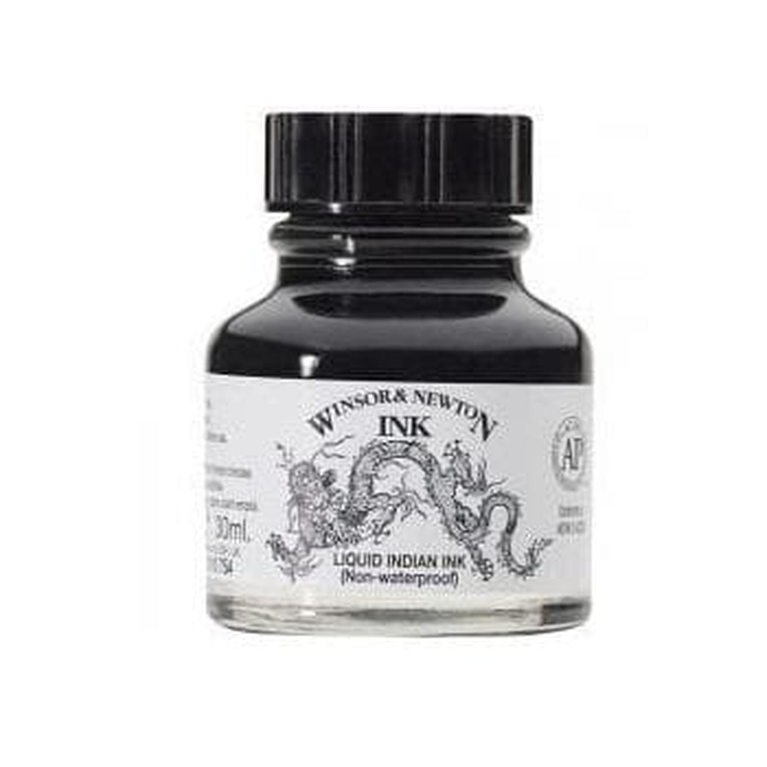 Liquid Indian Ink Negra 30ml Winsor & Newton