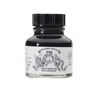 Foto 1 | Liquid Indian Ink Negra 30ml Winsor & Newton
